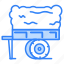 agriculture, farming, farm, field, tractor, vehicle, hay, carrier, trolleyy 