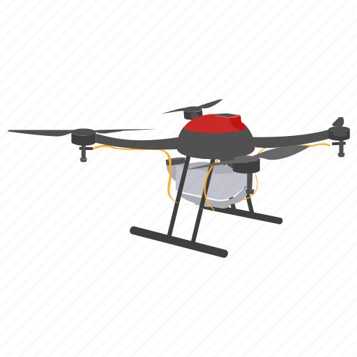 Agricultural, drone, copter, crop, robot, spy, camera icon - Download on Iconfinder