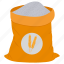 sack, of, flour, grocery, wheat 