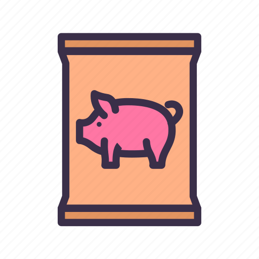 Agriculture, farm, farming, feed, food, pig icon - Download on Iconfinder