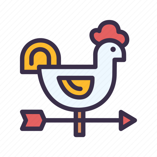 Agriculture, farm, farming, house, rooster icon - Download on Iconfinder