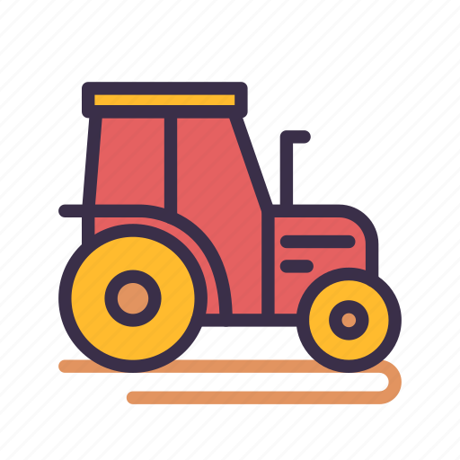 Agriculture, farm, tractor, transportation, vehicle icon - Download on Iconfinder