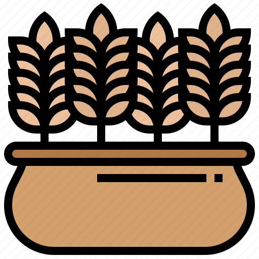 Barley, crop, grain, rye, wheat icon - Download on Iconfinder