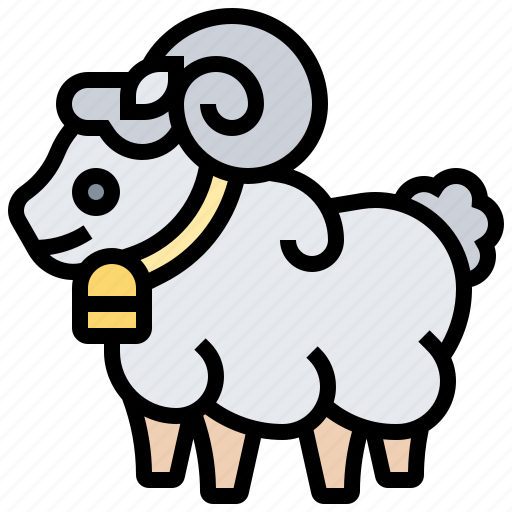 Farm, lamb, livestock, sheep, wool icon - Download on Iconfinder