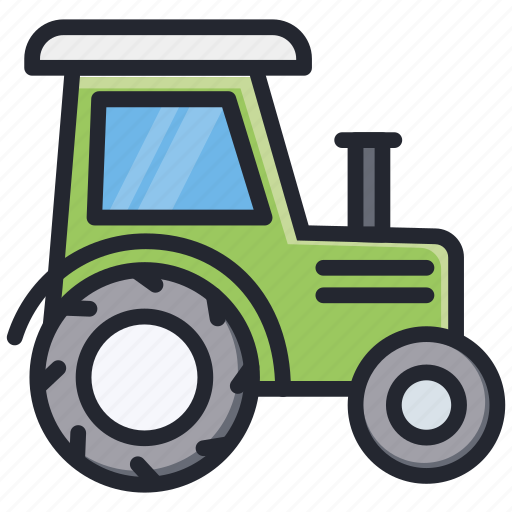Agriculture, farming, gardening, tractor icon - Download on Iconfinder