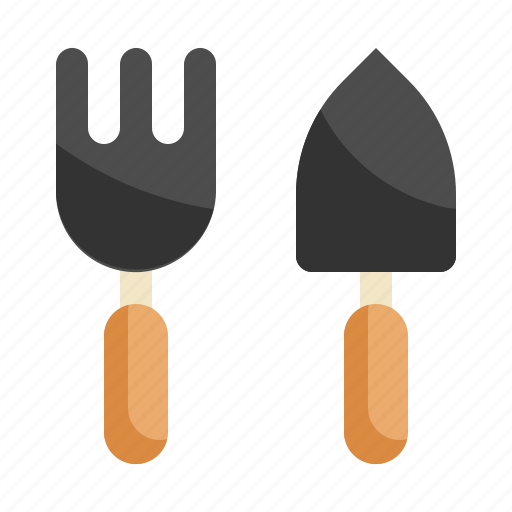 Fork, shovel, tool, agriculture, farm, work, farming icon icon - Download on Iconfinder