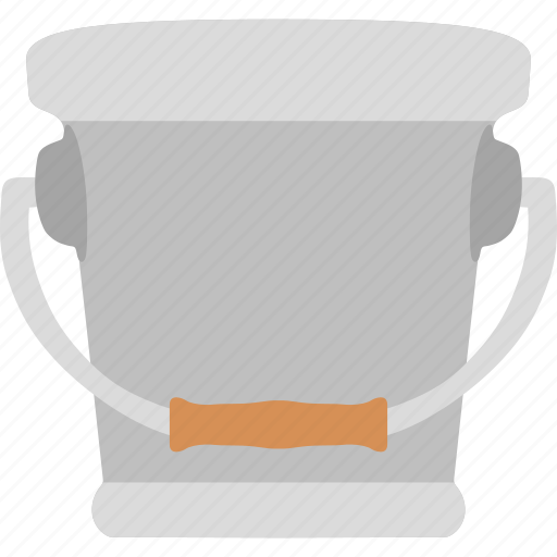 Bucket, pail, basket, bucketful, pot, tool, farming icon - Download on Iconfinder