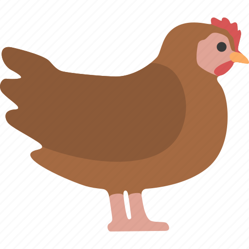 Chicken, chick, hen, poultry, fowl, bird, animal icon - Download on Iconfinder