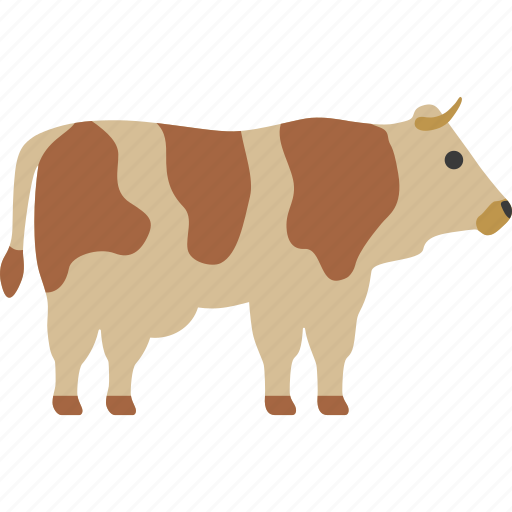 Cow, milk, cattle, ox, bovine, beef, animal icon - Download on Iconfinder