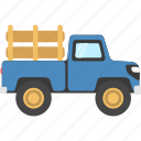pickup, pick up, truck, lorry, car, vehicle, transport
