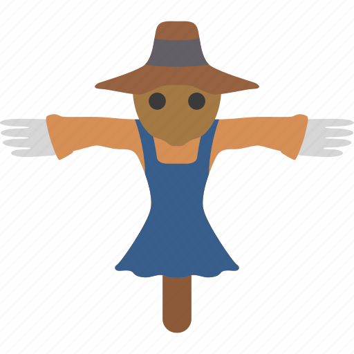 Scarecrow, scare crow, strawman, costume, scary, horror, farm icon - Download on Iconfinder