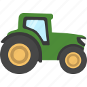 tractor, vehicle, transport, machinery, truck, farming, agriculture