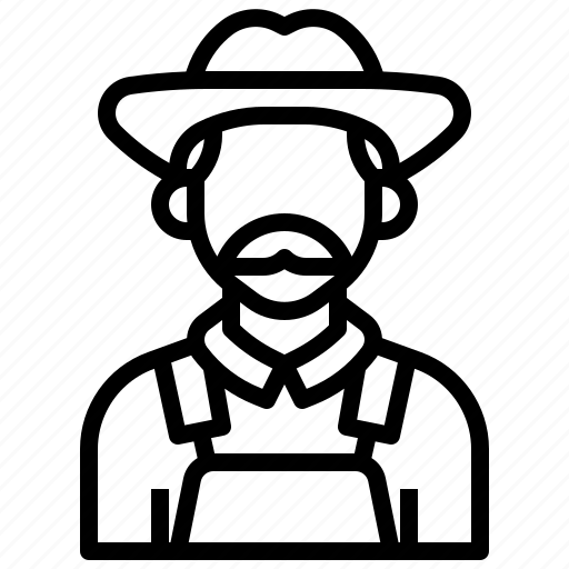 Farmer, job, man, avatar icon - Download on Iconfinder