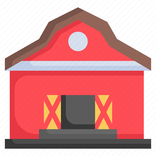 Barn, farmhouse, farm, farming, and, gardening icon - Download on Iconfinder