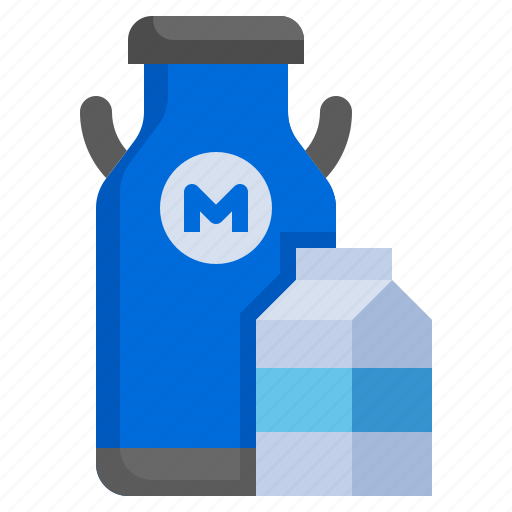 Organic, milk, box, products, cow icon - Download on Iconfinder