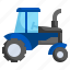 tractor, farming, and, gardening, transportation 