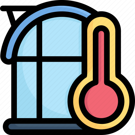 Farming, gardening, agriculture, greenhouse, thermometer, weather, temperature icon - Download on Iconfinder