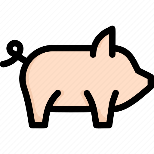 Farming, gardening, agriculture, pig, animal, cattle icon - Download on Iconfinder