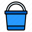 water, bucket, container, farm, garden, agriculture