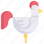 farming, gardening, agriculture, cock, chicken, rooster, wind direction 