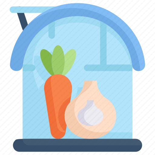 Farming, gardening, agriculture, greenhouse, vegetable, carrot, onion icon - Download on Iconfinder