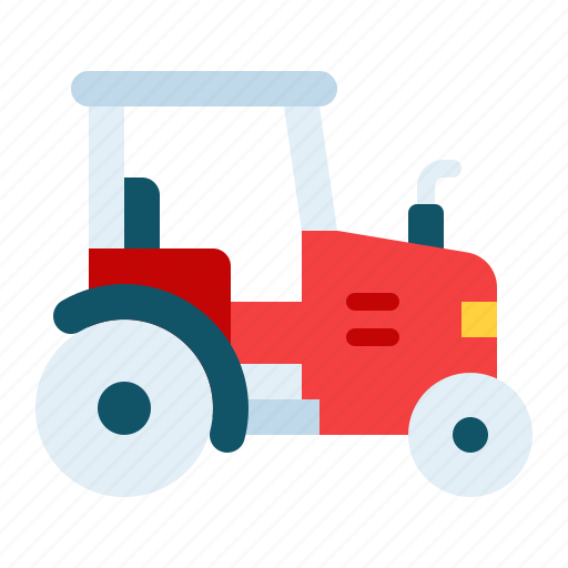 Tractor, farming, gardening, agriculture, transportation, vehicle, industry icon - Download on Iconfinder