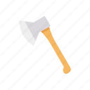 axe, weapon, wood, cutting, tool