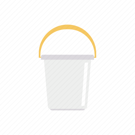 Bucket, basket, water, plastic icon - Download on Iconfinder