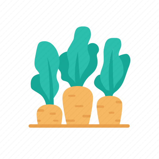 Carrot, vegetable, plant, farming icon - Download on Iconfinder