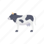 cow, animal, farm 