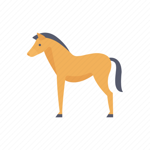 Horse, animals, mammal, wildlife icon - Download on Iconfinder