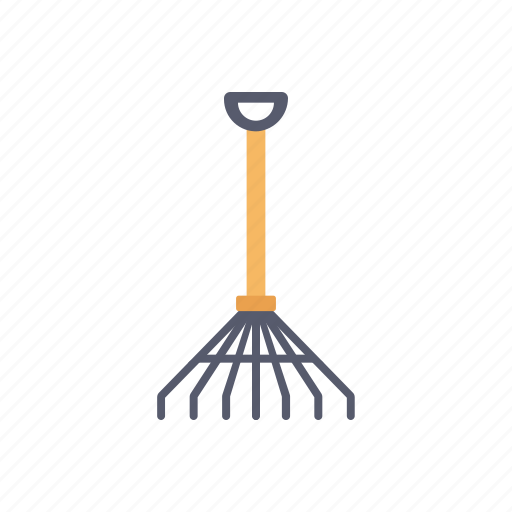 Pitchfork, rake, fork, gardening icon - Download on Iconfinder