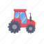 tractor, transport, vehicle, farming 