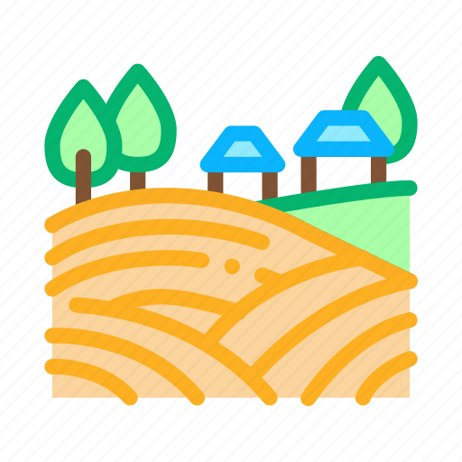 Barn, construction, farming, haystack, landscape, scarecrow, village icon - Download on Iconfinder