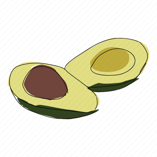 Avocado, color, food, guacamole, recipe, vegetable icon - Download on Iconfinder
