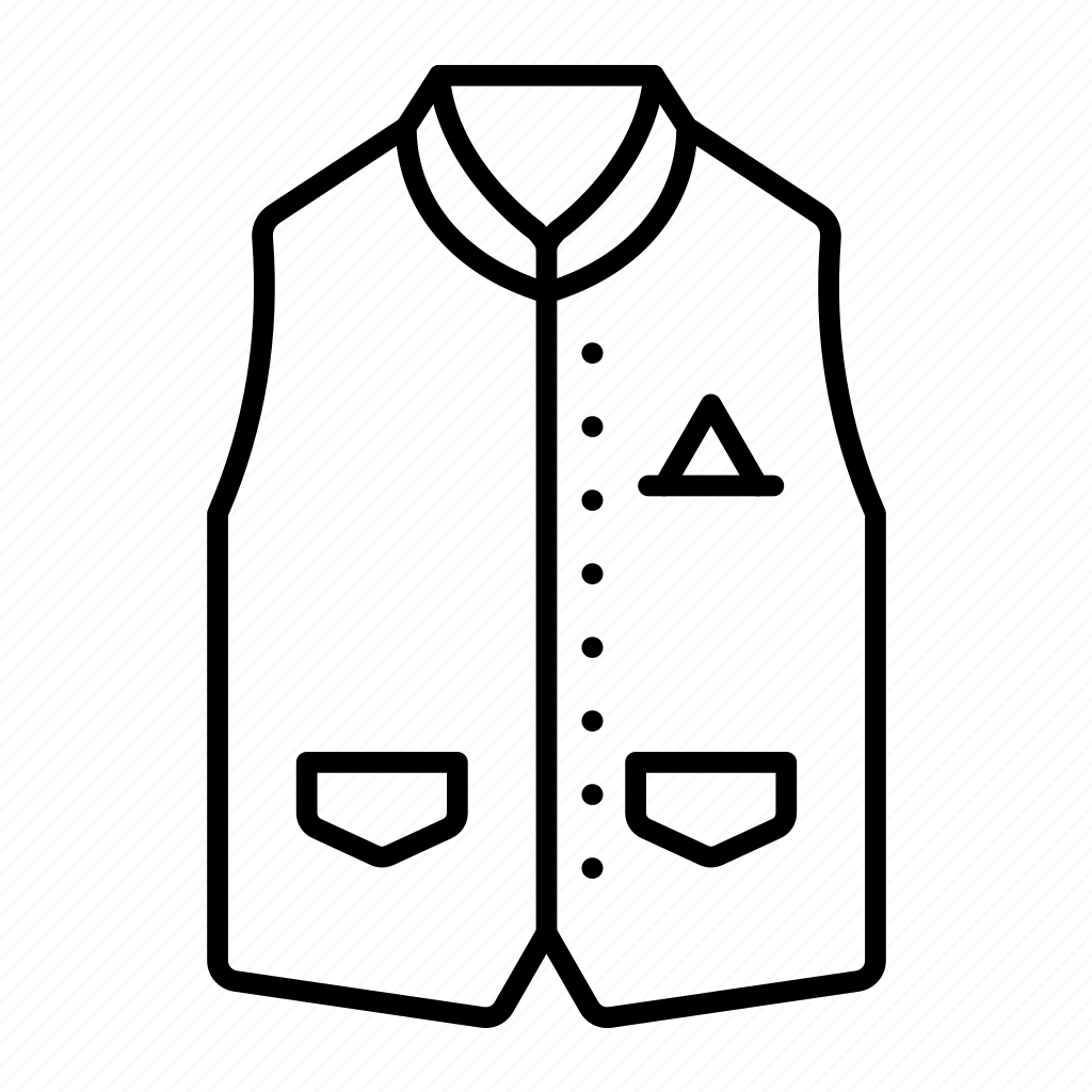 Waistcoat, suit, vest, clothing, men, fashion icon - Download on Iconfinder