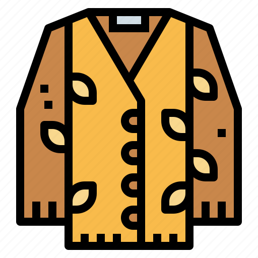 Cardigan, clothes, fashion, garment icon - Download on Iconfinder