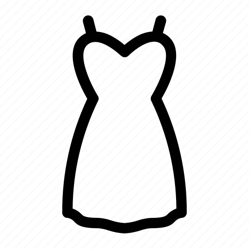 Apparel, clothes, clothing, dress, fashion, wear, woman icon - Download on Iconfinder