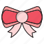 bow, gift, present, ribbon, tie 