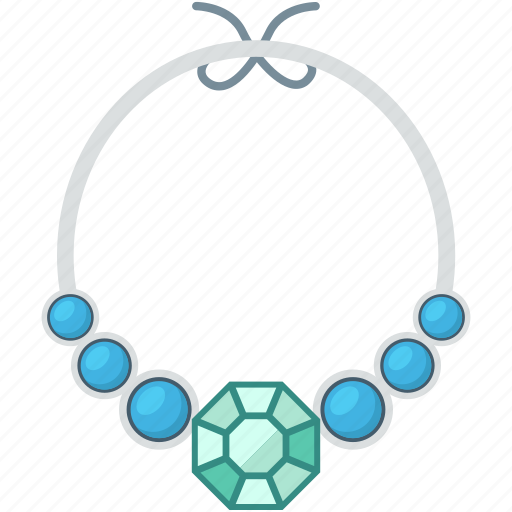 Fashion, fashion accessory, jewellery, necklace, pendant icon - Download on Iconfinder
