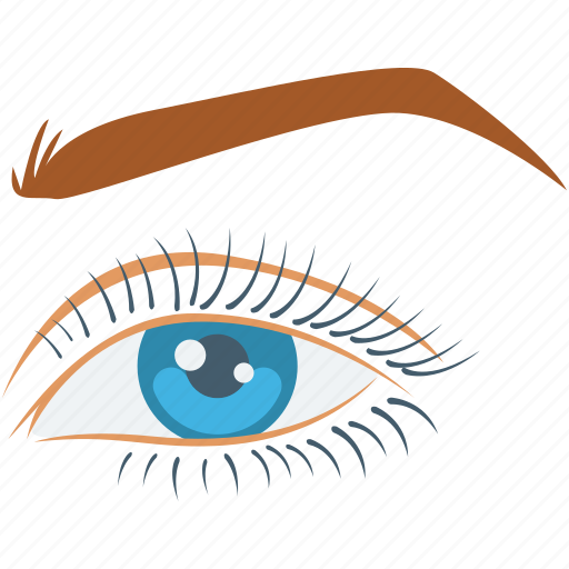 Eye, eye beauty, eyebrow, face, woman eye icon - Download on Iconfinder