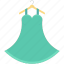 frock, hanger, party dress, prom swing dress, sundress