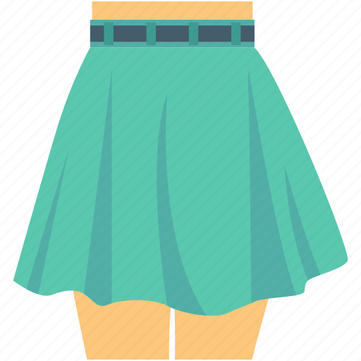 Clothes, garments, mini skirt, skirt, woman clothing icon - Download on Iconfinder