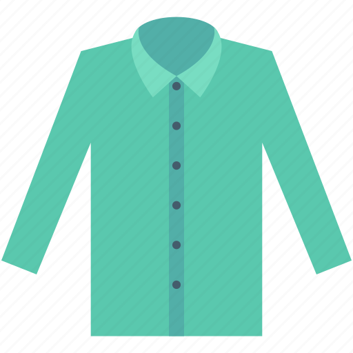 Dress shirt, formal shirt, gentleman, long sleeves, shirt icon - Download on Iconfinder