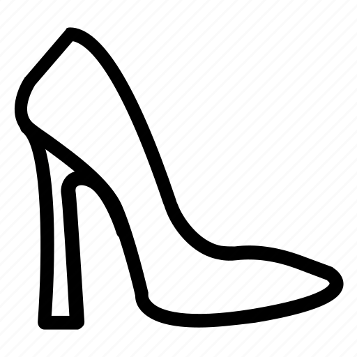 Boots, foot, footsteps, footwear, heel, shoes, women icon - Download on Iconfinder