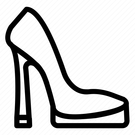Foot, footsteps, footwear, heel, lowshoe, run, shoe icon - Download on Iconfinder