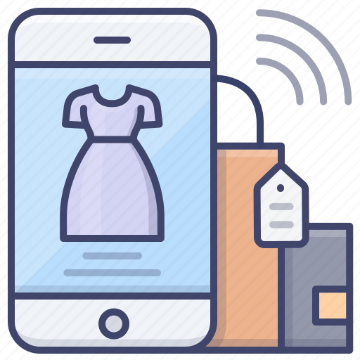 Clothes, fashion, mobile, shopping icon - Download on Iconfinder