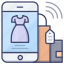 clothes, fashion, mobile, shopping 