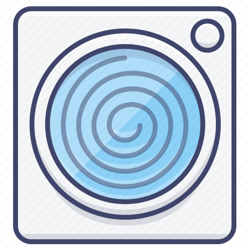 Laundry, machine, spin, wash icon - Download on Iconfinder