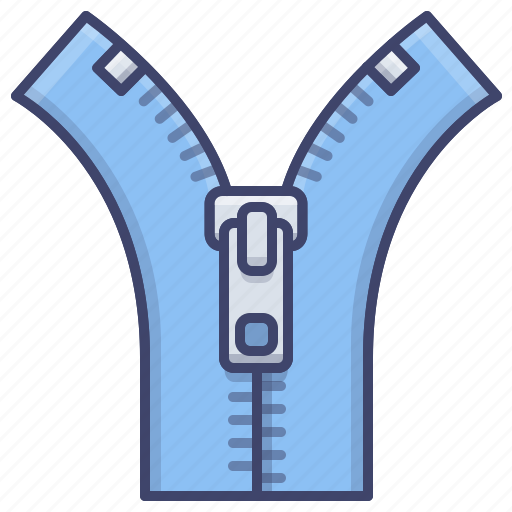 Accessory, clothing, zipper, zippers icon - Download on Iconfinder
